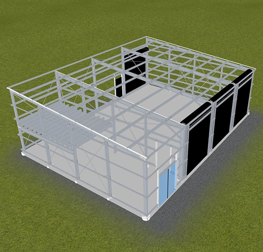 Custom Shed 3D Design
